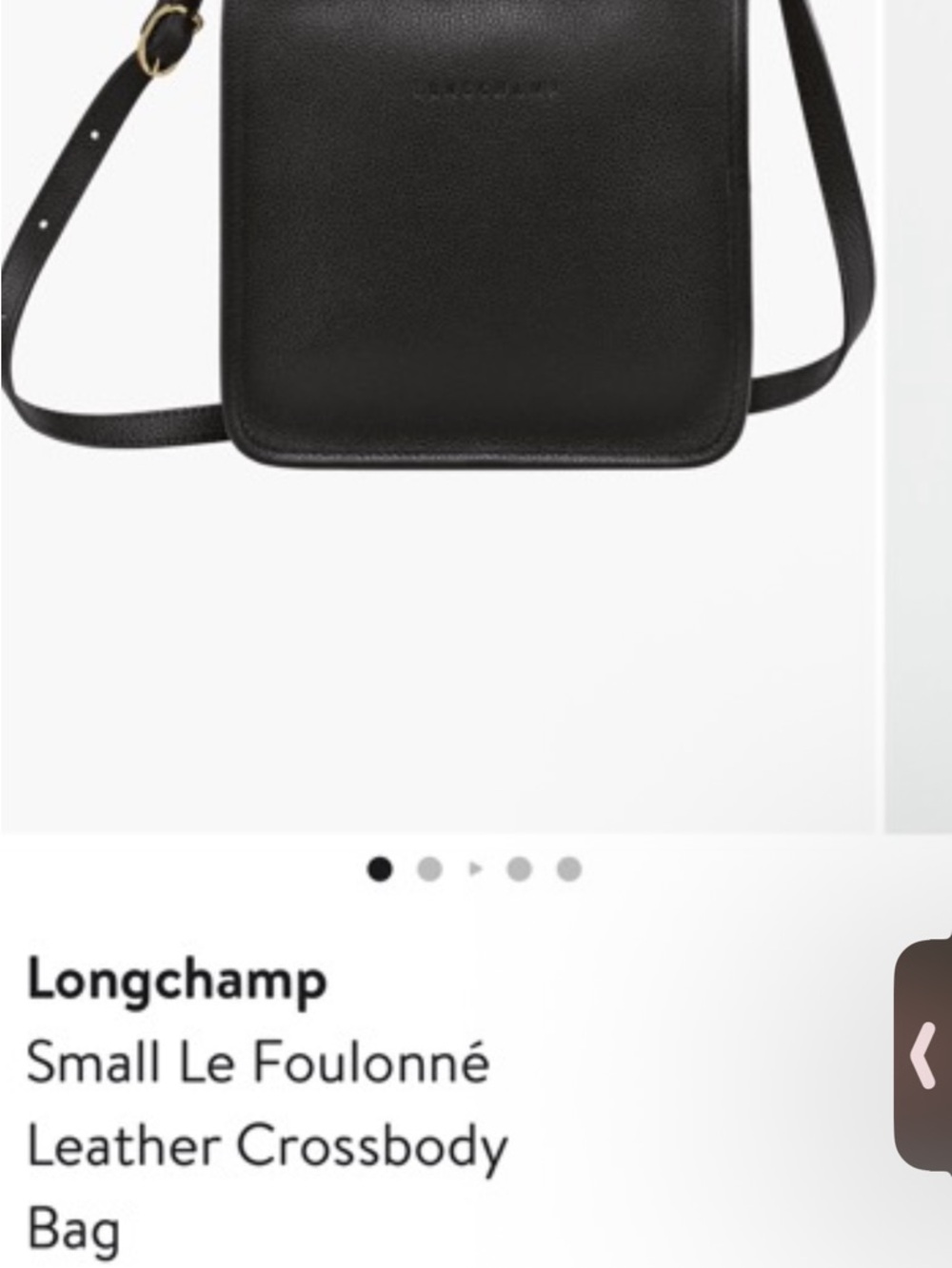 Longchamp
Small Le Foulonné
Leather Crossbody bag